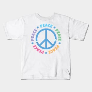 peace symbol Kids T-Shirt